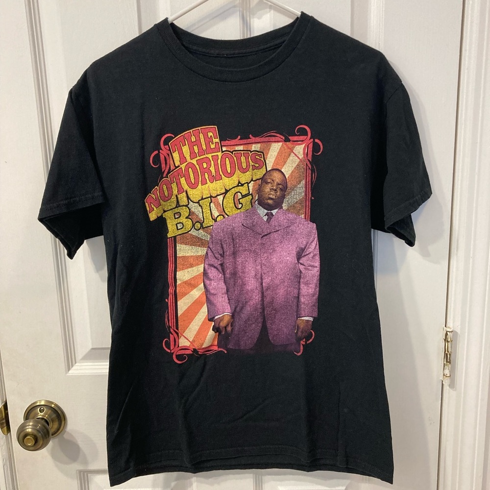The Notorious B.I.G. Vintage 90s Biggie Smalls Rapper T-Shirt